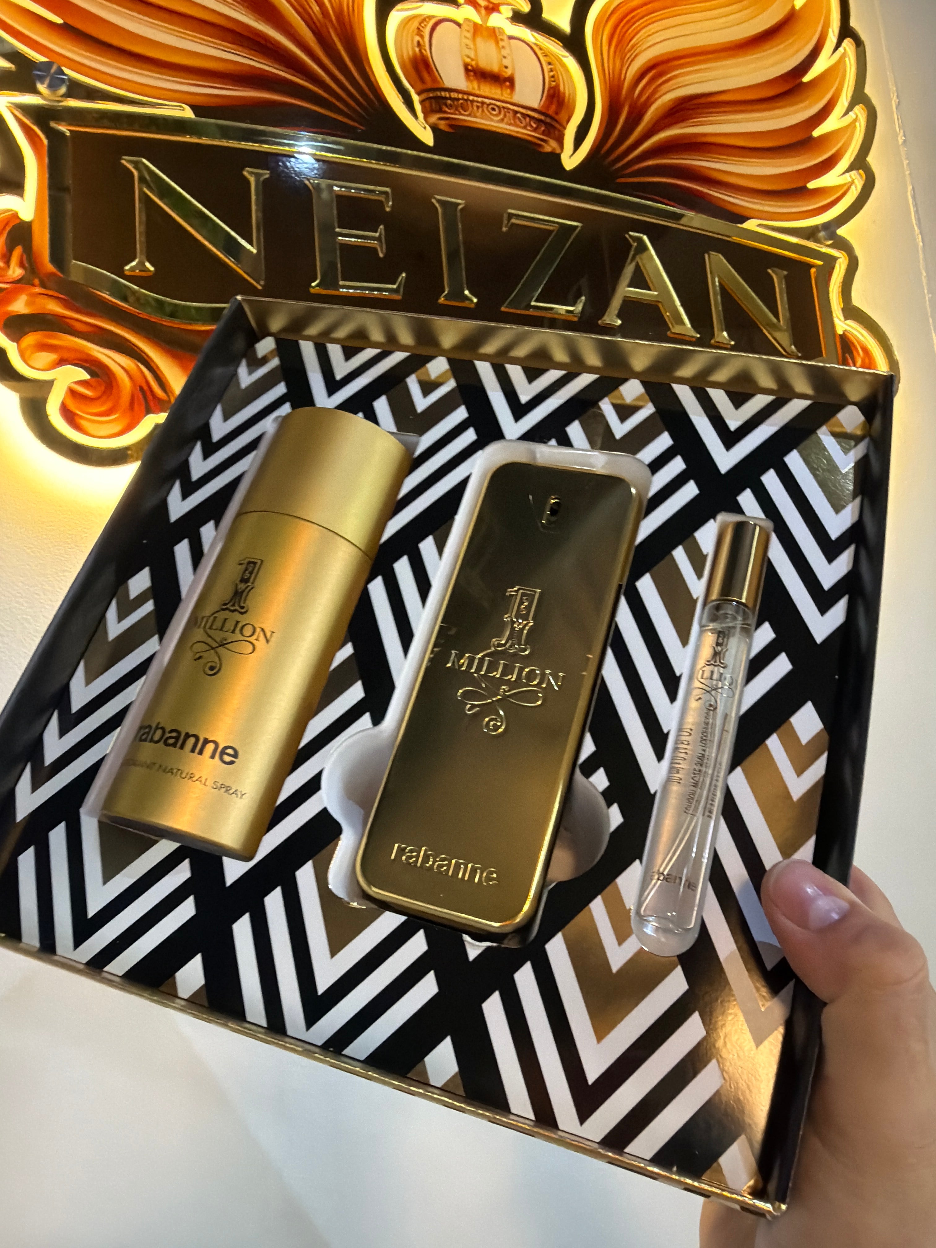 Set One million EDT 100ml+10ml+des.